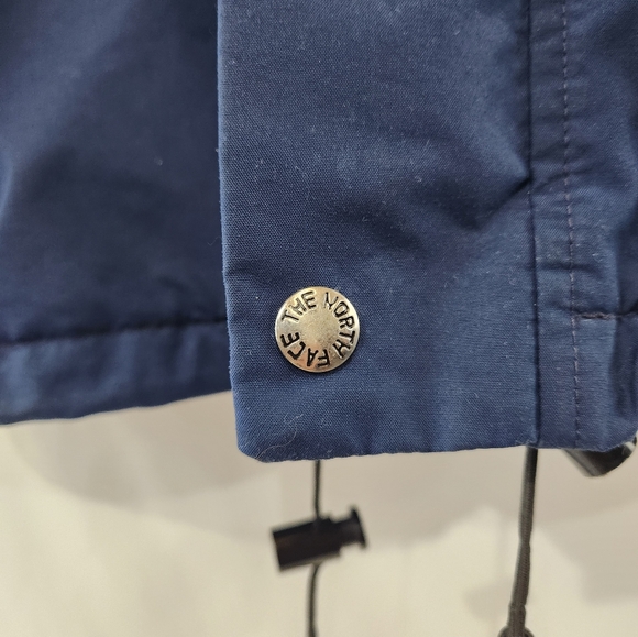 VERY RARE! Light Blue Label NORTH FACE Navy Blue Goretex Jacket MADE IN UK sz M - Picture 2 of 14